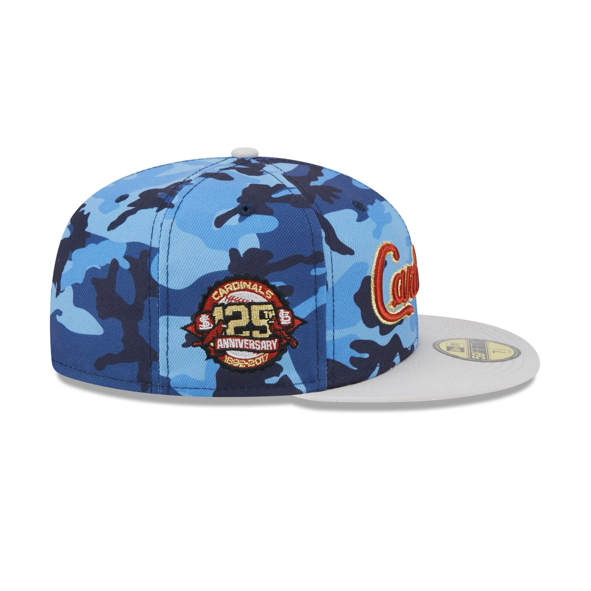 St. Louis Cardinals Blue Camo 59FIFTY Fitted Hat sold by New Era product image thumbnail 4