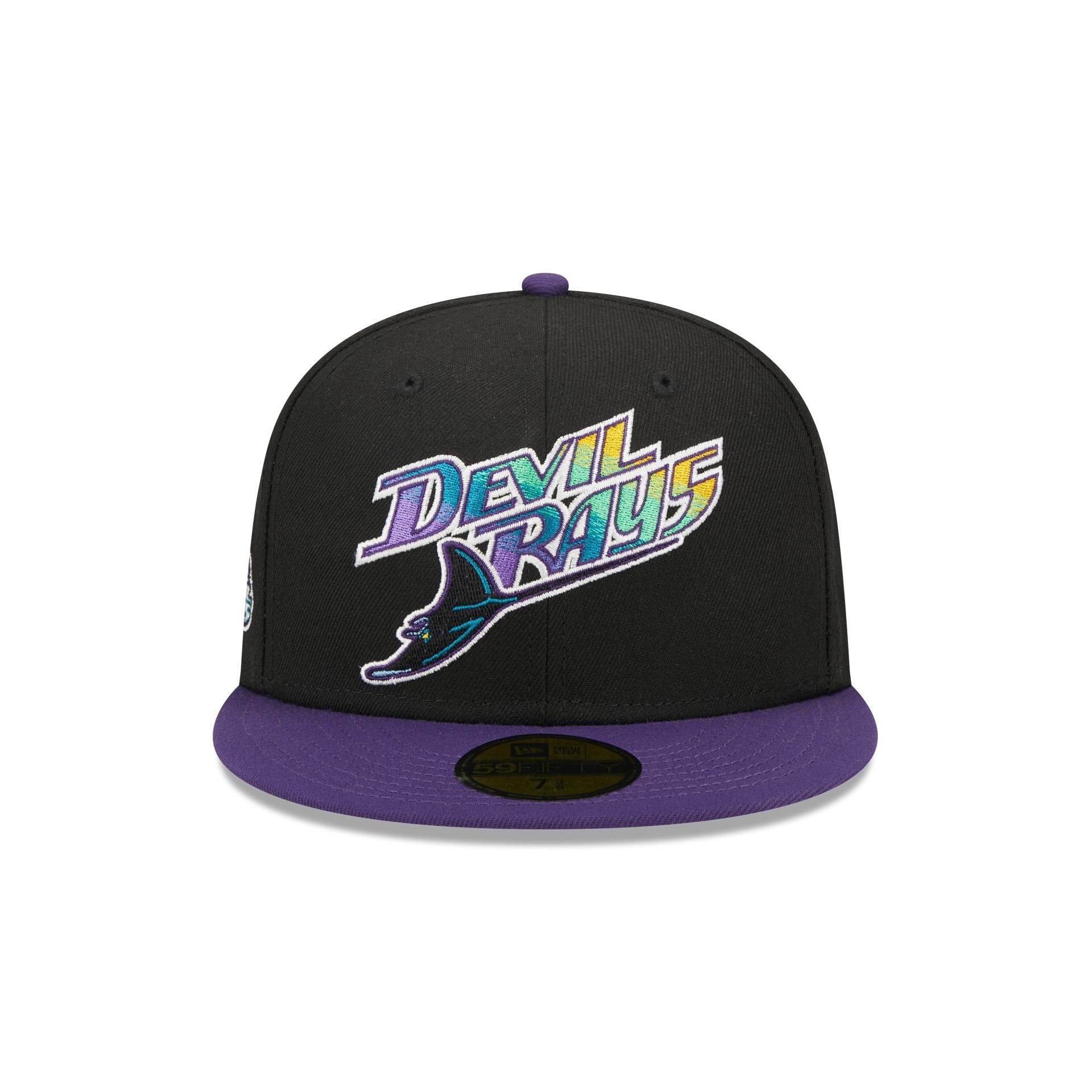 Tampa Bay Rays Retro Jersey Script 59FIFTY Fitted Hat sold by New Era product image thumbnail 2