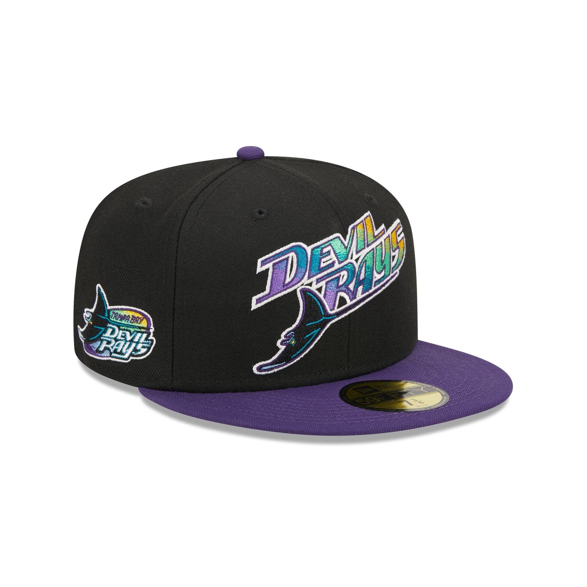 Tampa Bay Rays Retro Jersey Script 59FIFTY Fitted Hat sold by New Era
