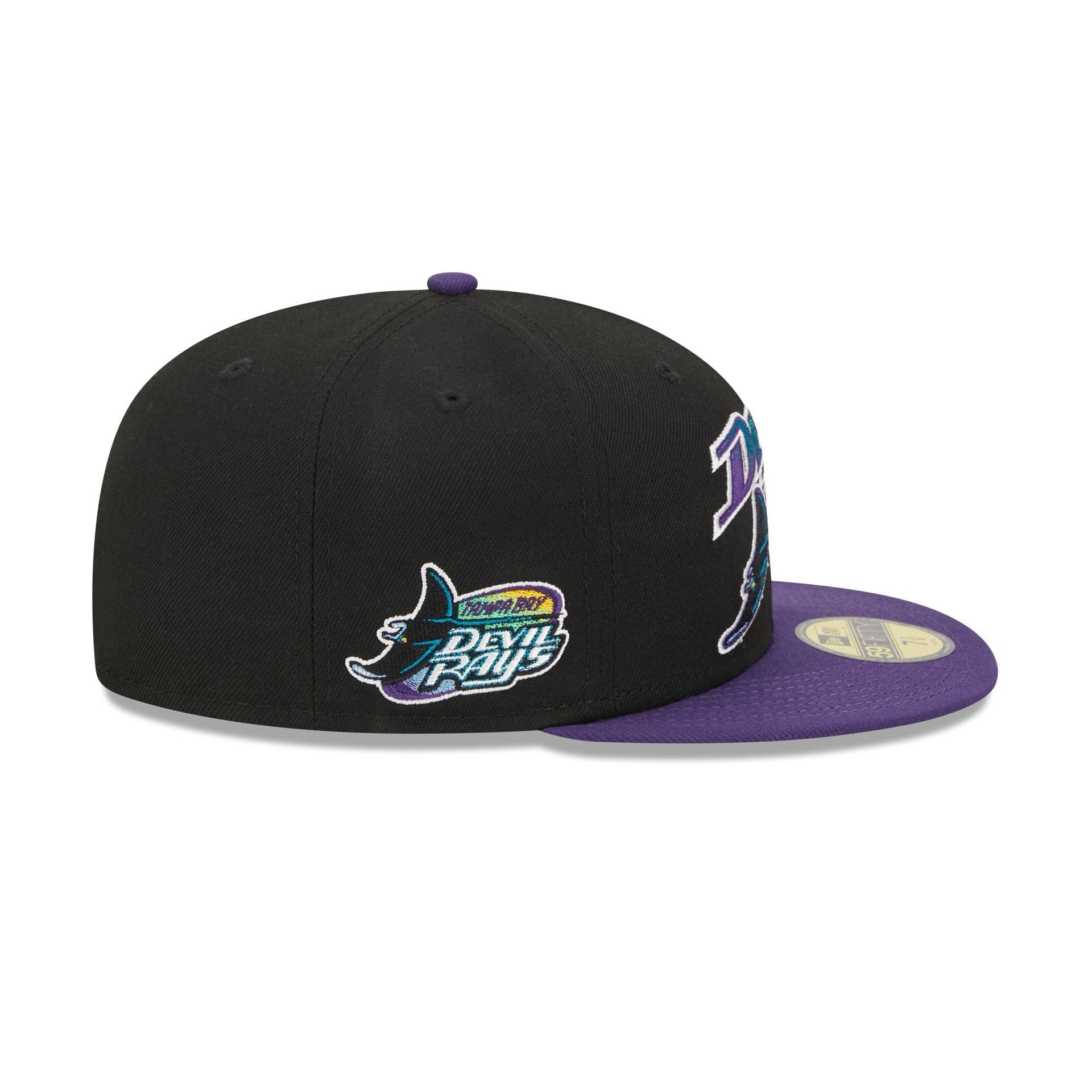 Tampa Bay Rays Retro Jersey Script 59FIFTY Fitted Hat sold by New Era product image thumbnail 4