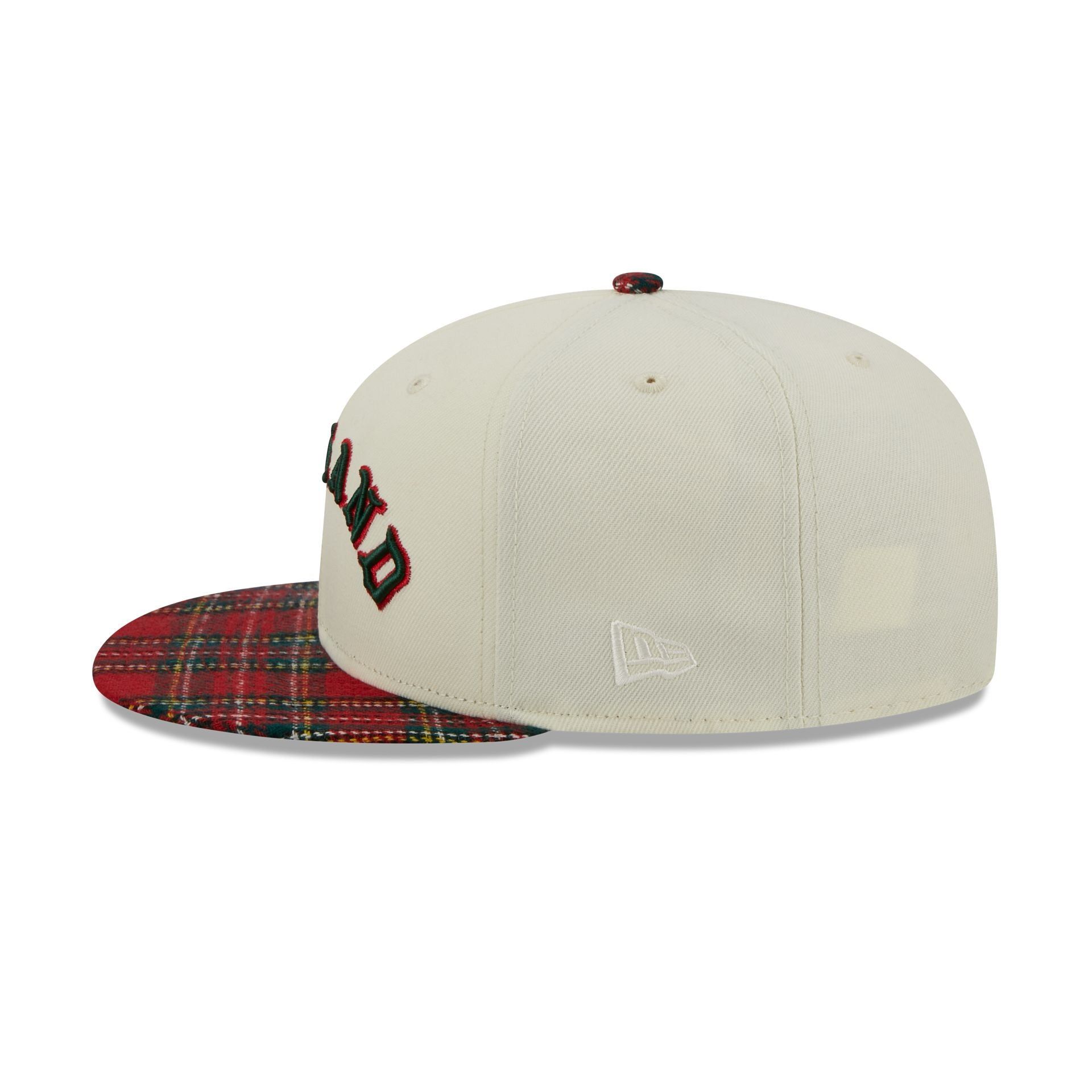 Oakland Athletics Plaid Visor 9FIFTY Snapback Hat sold by New Era product image thumbnail 4