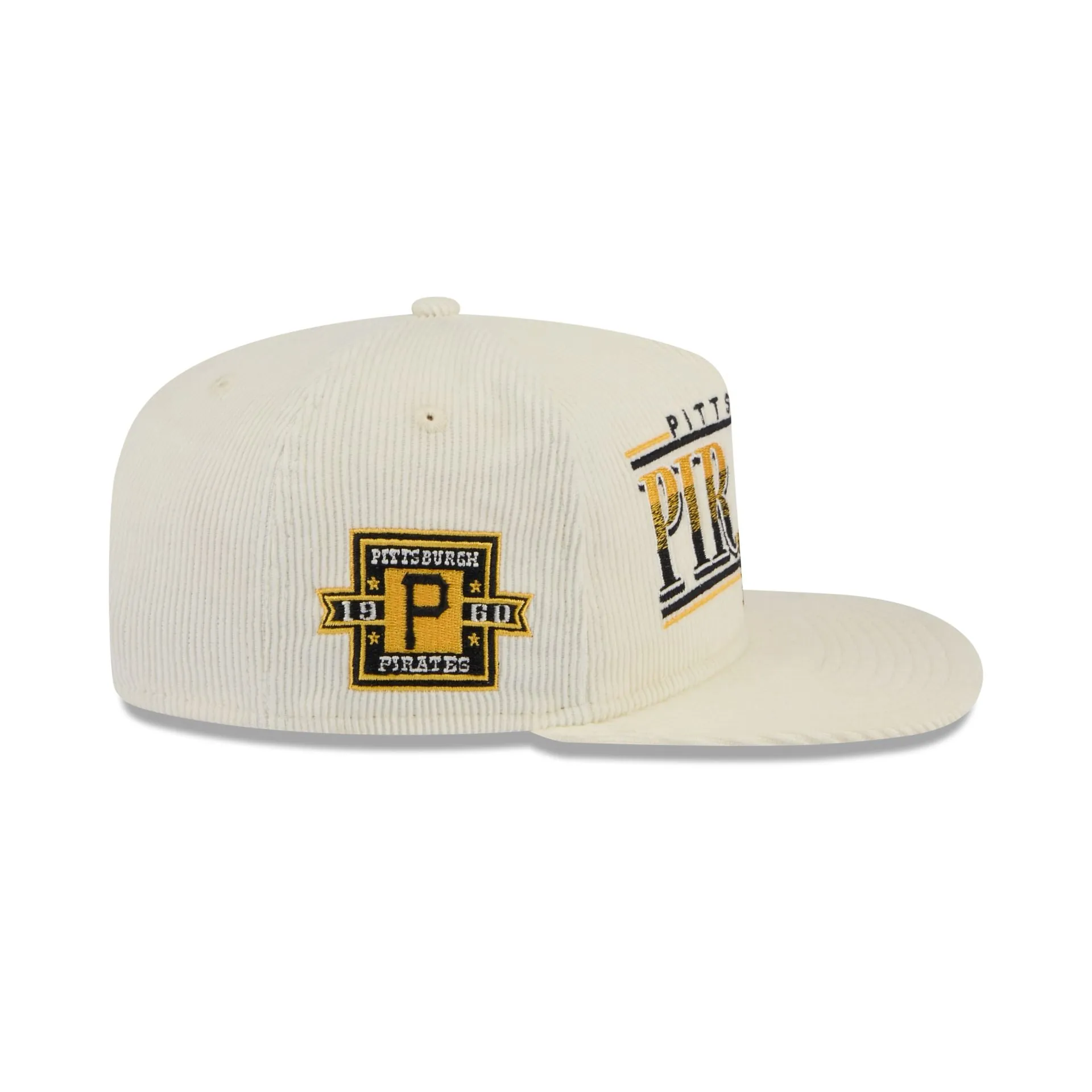 Pittsburgh Pirates Throwback Corduroy Golfer Hat sold by New Era product image thumbnail 4