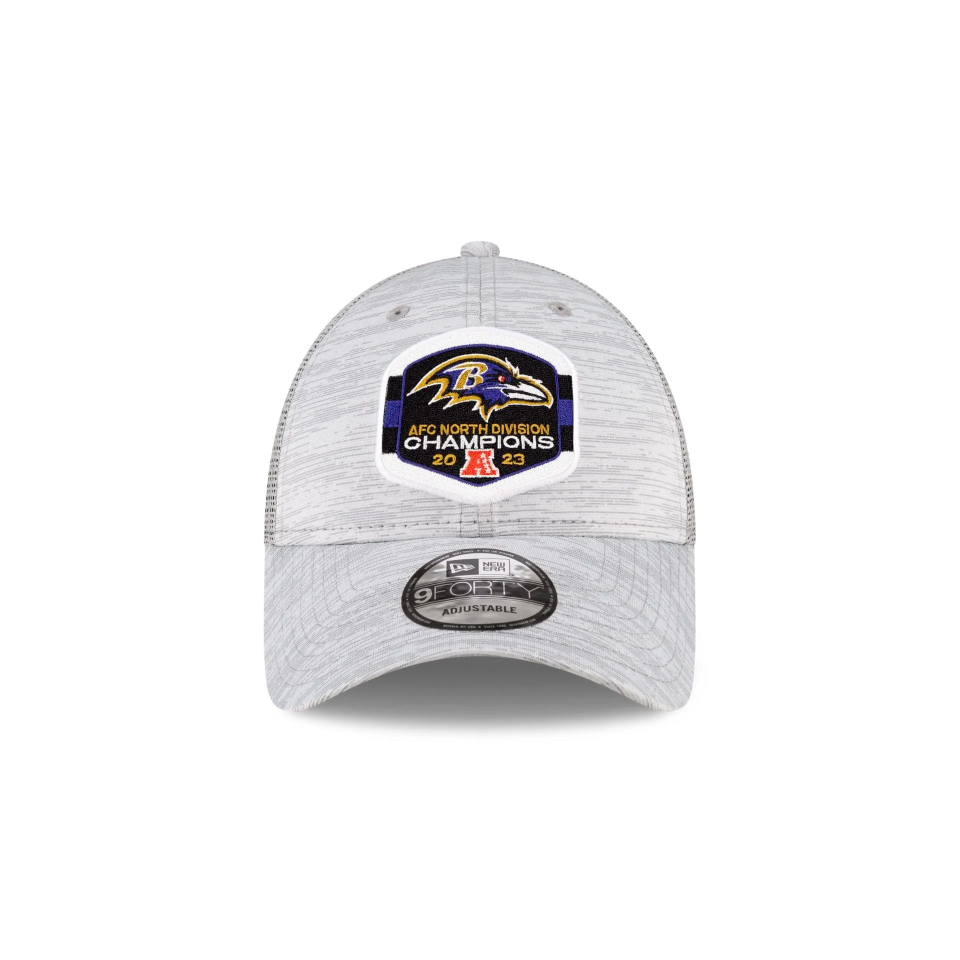 Baltimore Ravens 2023 Division Champions Locker Room 9FORTY Snapback Hat sold by New Era product image thumbnail 2