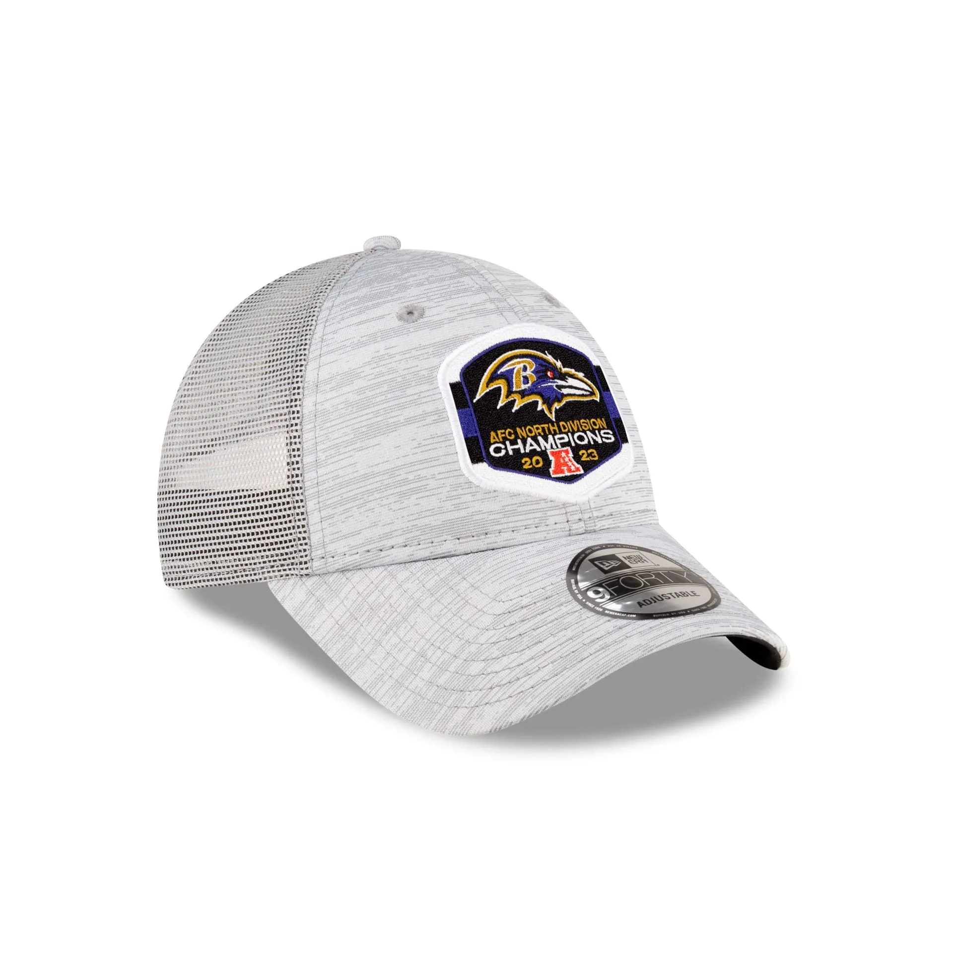 Baltimore Ravens 2023 Division Champions Locker Room 9FORTY Snapback Hat sold by New Era product image thumbnail 3