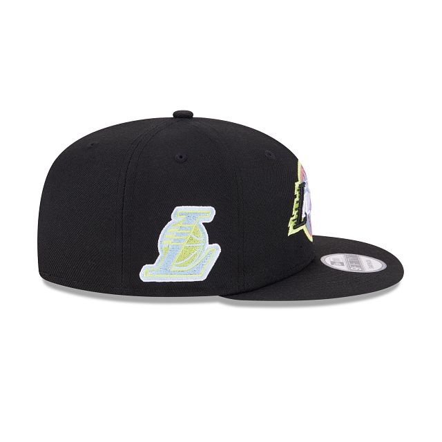 Los Angeles Lakers Color Pack Black 9FIFTY Snapback Hat sold by New Era product image thumbnail 4
