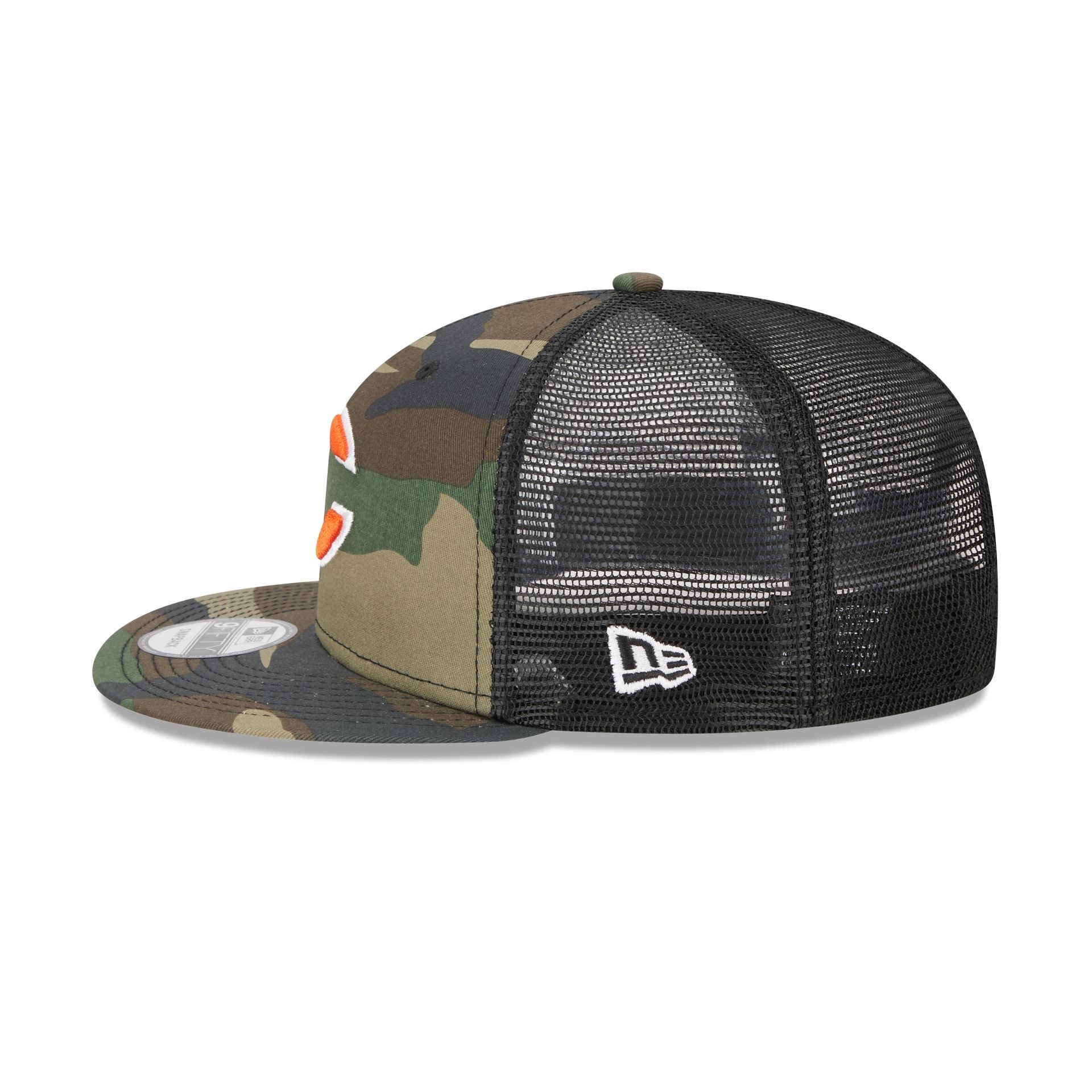 Chicago Bears Camo 9FIFTY Trucker Snapback Hat sold by New Era product image thumbnail 4