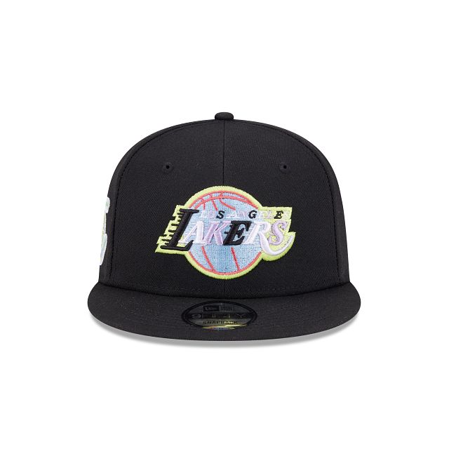 Los Angeles Lakers Color Pack Black 9FIFTY Snapback Hat sold by New Era product image thumbnail 2