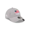 Team USA Rugby Gray 9TWENTY Adjustable Hat sold by New Era
