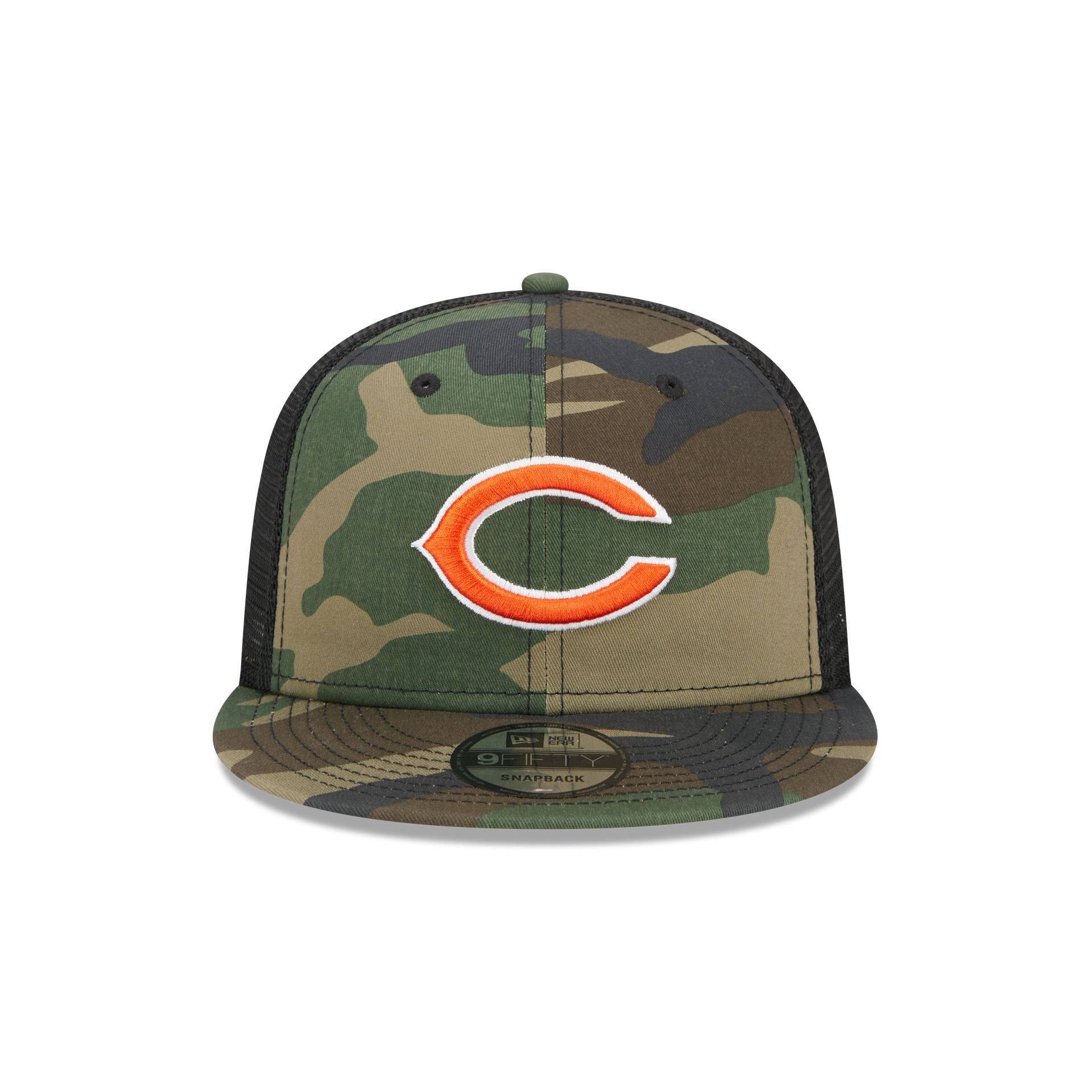 Chicago Bears Camo 9FIFTY Trucker Snapback Hat sold by New Era product image thumbnail 2