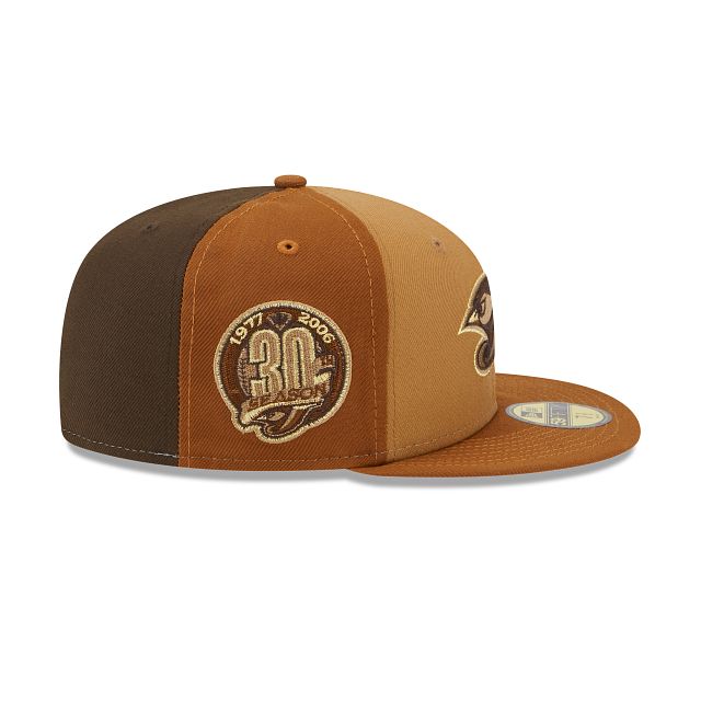 Toronto Blue Jays Tri-Tone Brown 59FIFTY Fitted Hat sold by New Era product image thumbnail 4