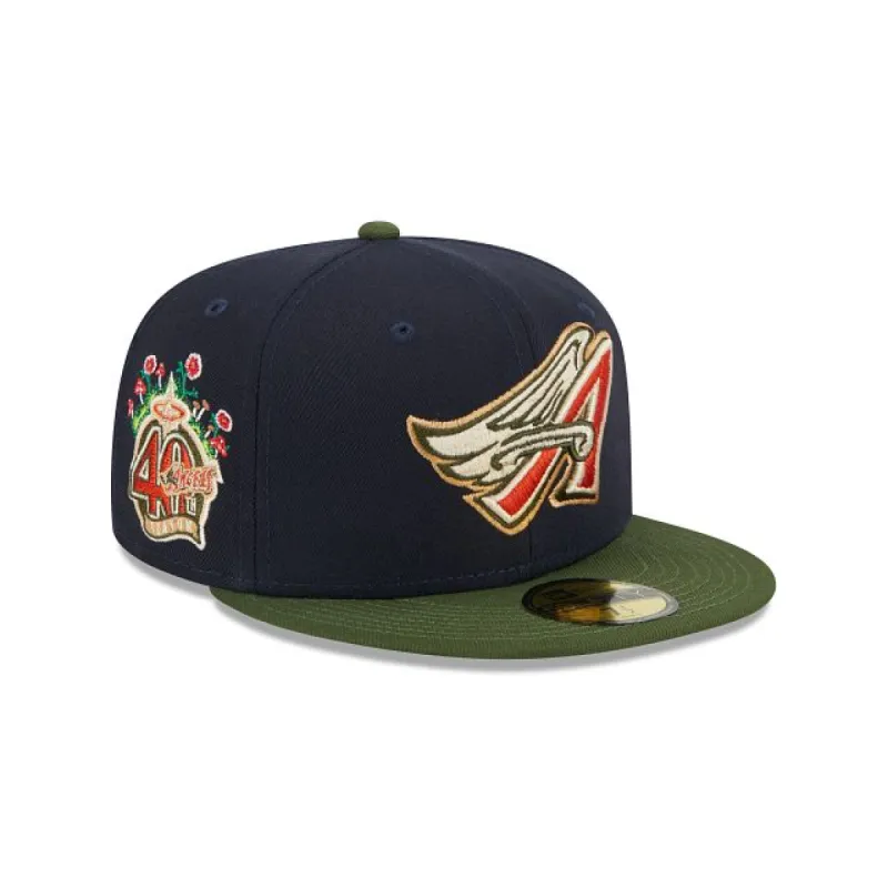 Los Angeles Angels Sprouted 59FIFTY Fitted Hat sold by New Era