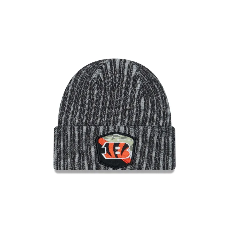Cincinnati Bengals 2023 Salute to Service Knit Hat sold by New Era