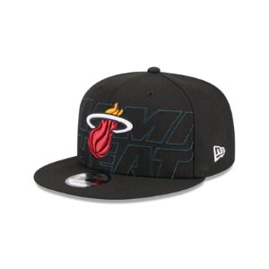 Miami Heat NBA Authentics On-Stage 2023 Draft 9FIFTY Snapback Hat sold by New Era
