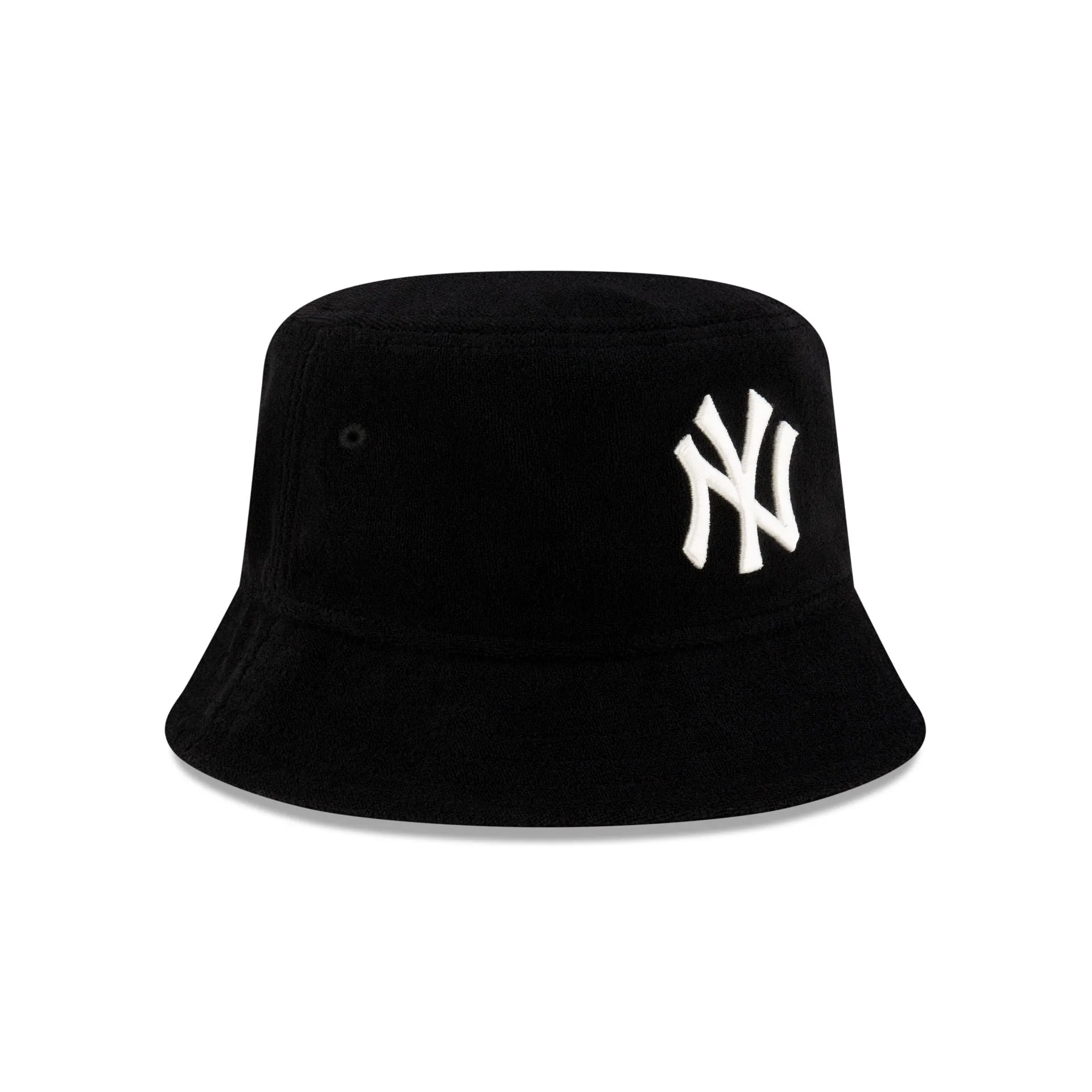 NEW ERA×Ameri LOGO TAPE BUCKET HAT/BLACK NEW ERA NBA Bucket Hat ALL OVER LOGO Cap Hat Unisex Black