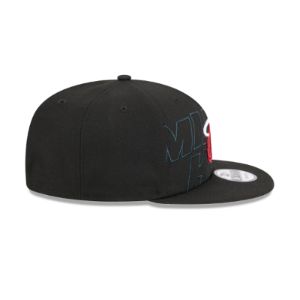 Miami Heat NBA Authentics On-Stage 2023 Draft 9FIFTY Snapback Hat sold by New Era