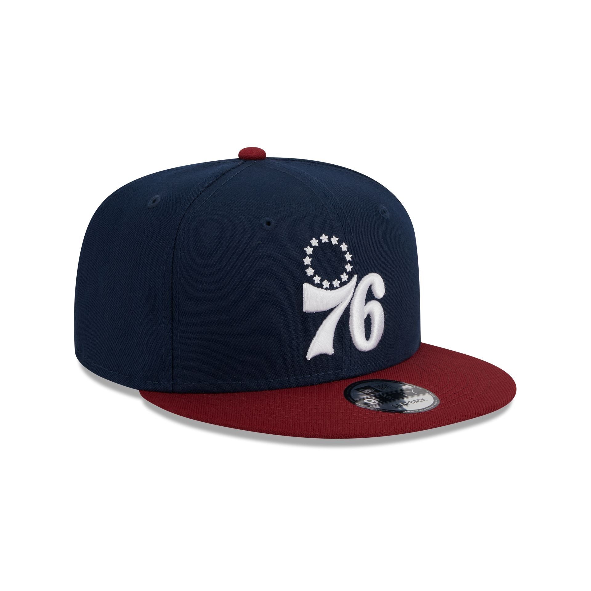 Philadelphia 76ers Color Pack Navy 9FIFTY Snapback Hat sold by New Era product image thumbnail 3