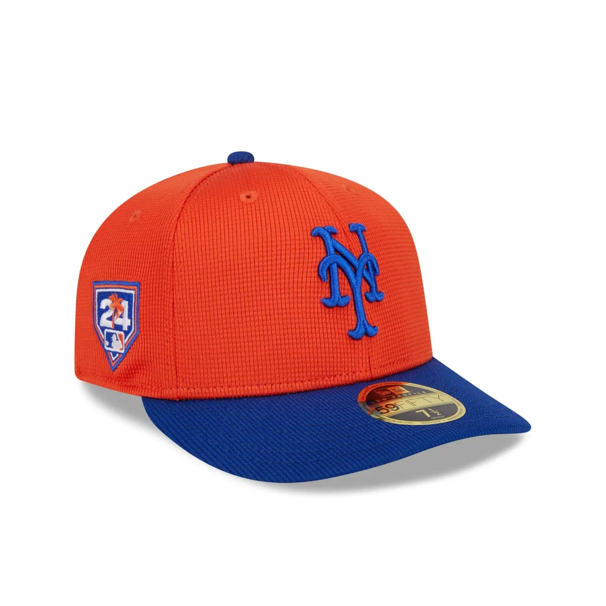 NEW ERA NEW YORK METS FITTED LONG BRIM HAT (GREY UNDER VISOR