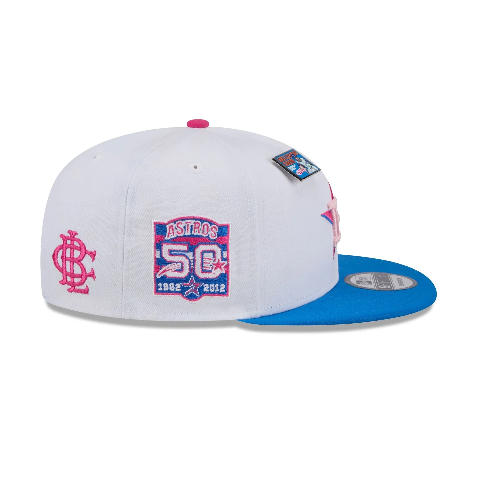 Big League Chew X Houston Astros Cotton Candy 9FIFTY Snapback Hat sold by New Era product image thumbnail 4