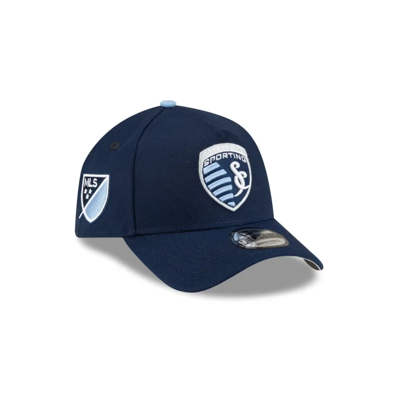Sporting Kansas City 2024 MLS Kickoff 9FORTY A-Frame Snapback Hat sold by New Era