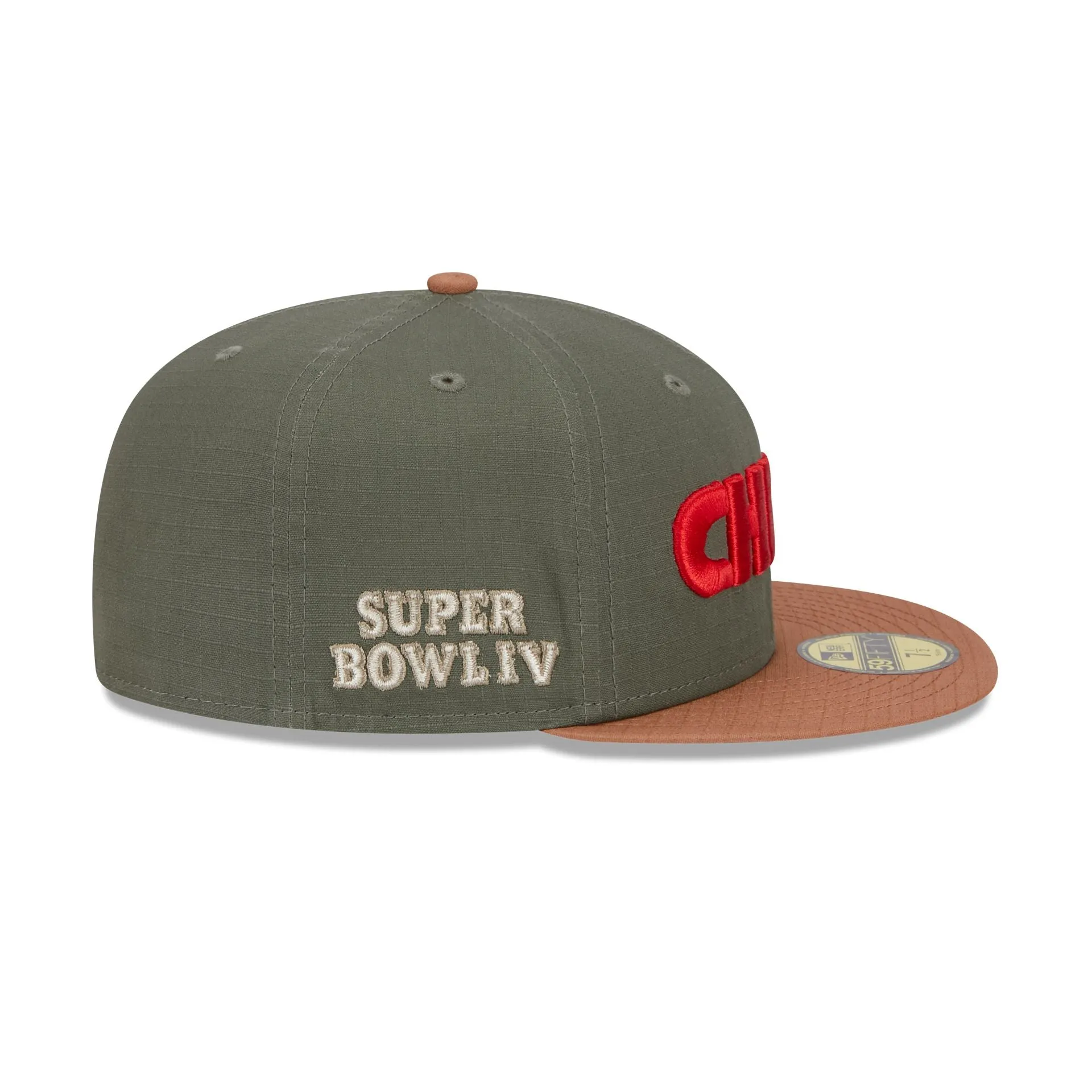 Kansas City Chiefs Ripstop 59FIFTY Fitted Hat sold by New Era product image thumbnail 4