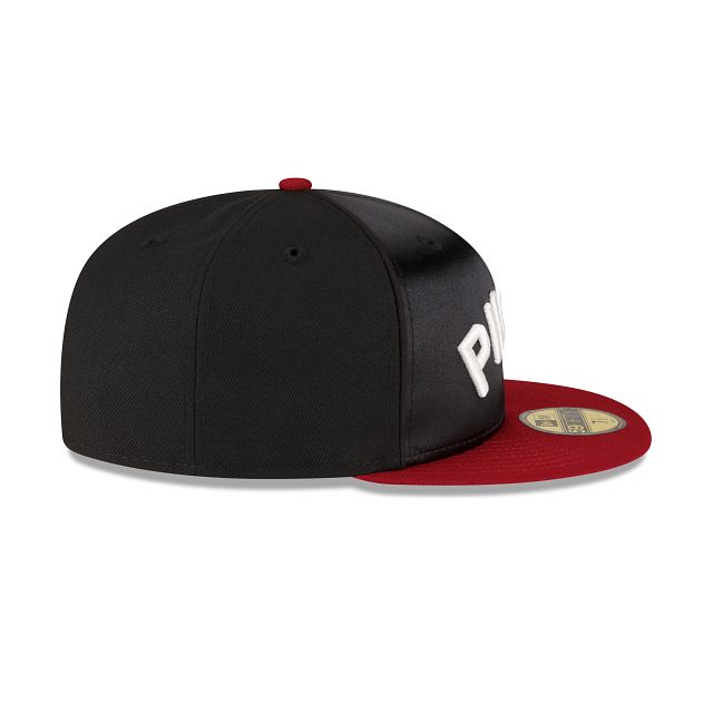 Just Caps Black Satin Philadelphia Phillies 59FIFTY Fitted Hat sold by New Era product image thumbnail 5