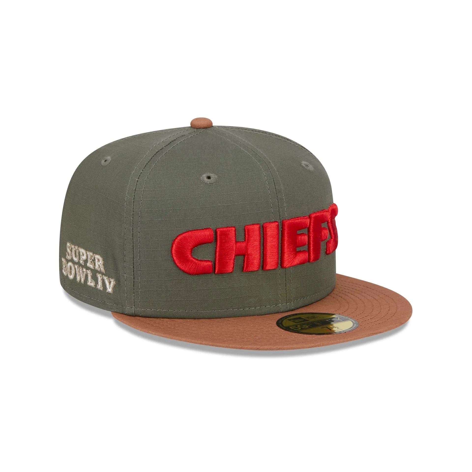 Kansas City Chiefs Ripstop 59FIFTY Fitted Hat sold by New Era