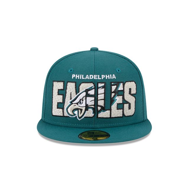 Philadelphia Eagles 2023 Draft Alt 59FIFTY Fitted Hat sold by New Era product image thumbnail 2