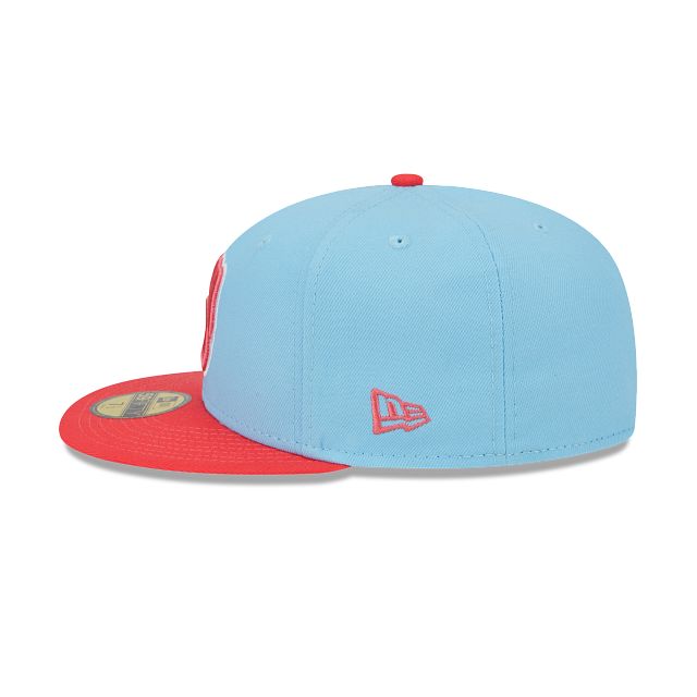 Milwaukee Brewers Color Pack Blue 59FIFTY Fitted Hat sold by New Era product image thumbnail 4