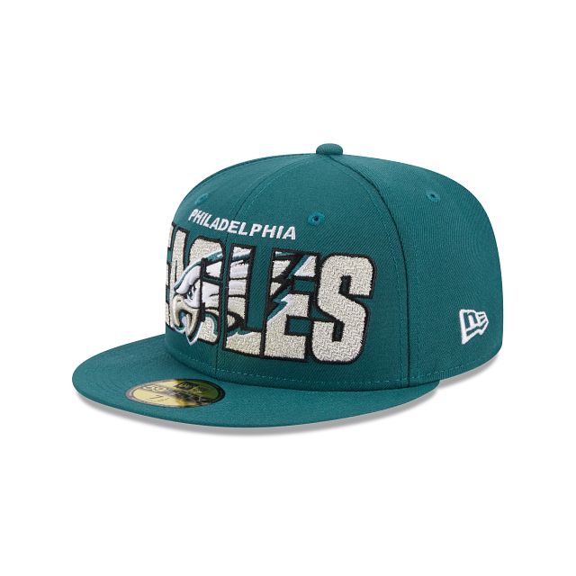 Philadelphia Eagles 2023 Draft Alt 59FIFTY Fitted Hat sold by New Era product image thumbnail 3