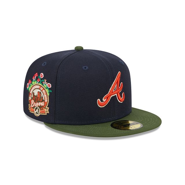 Atlanta Braves Sprouted 59FIFTY Fitted Hat sold by New Era