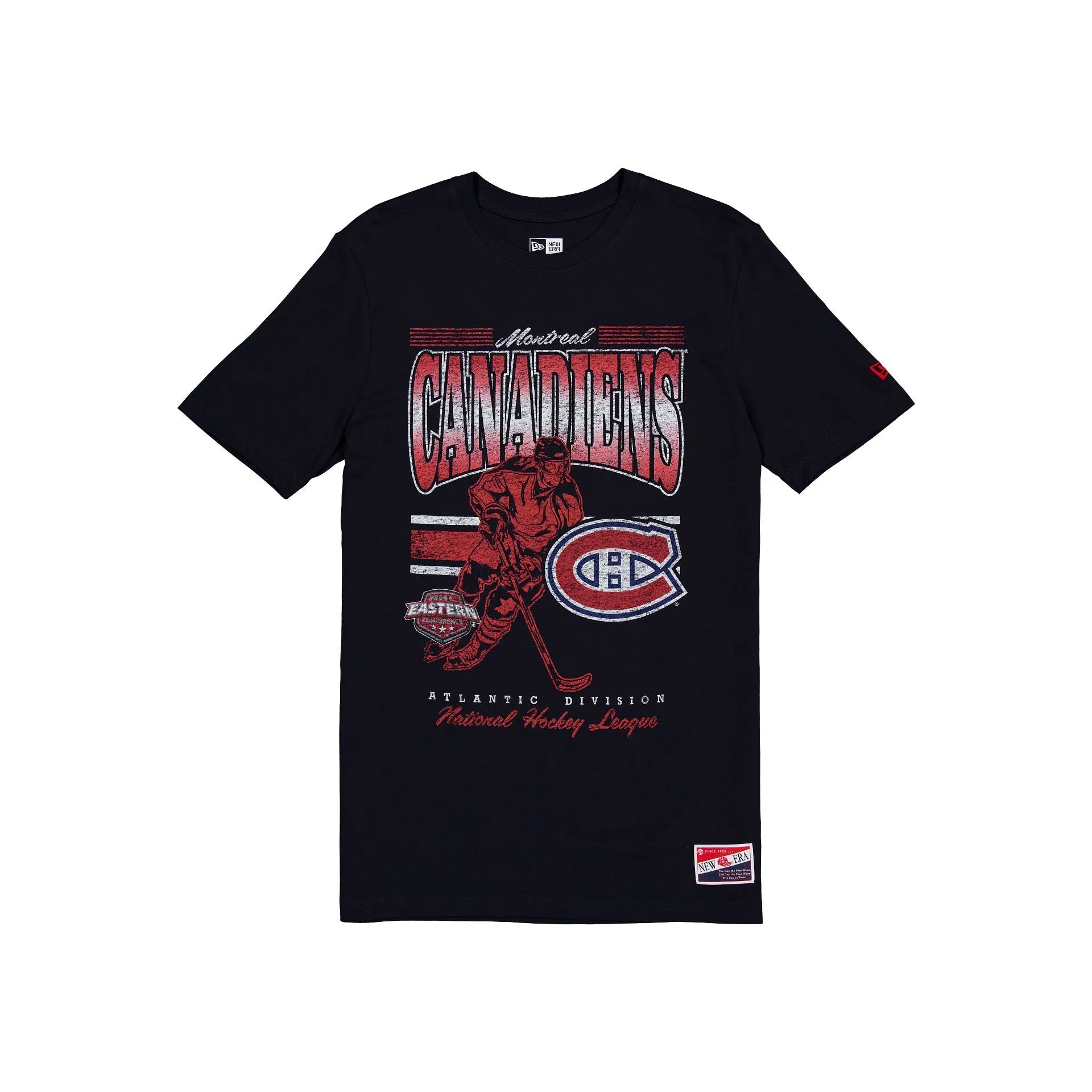 Montreal Canadiens Throwback Distress T-Shirt sold by New Era