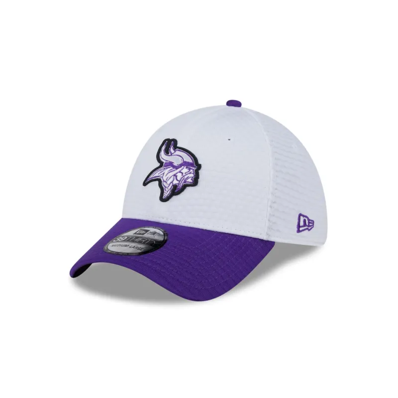 Minnesota Vikings 2024 Training 39THIRTY Stretch Fit Hat sold by New Era