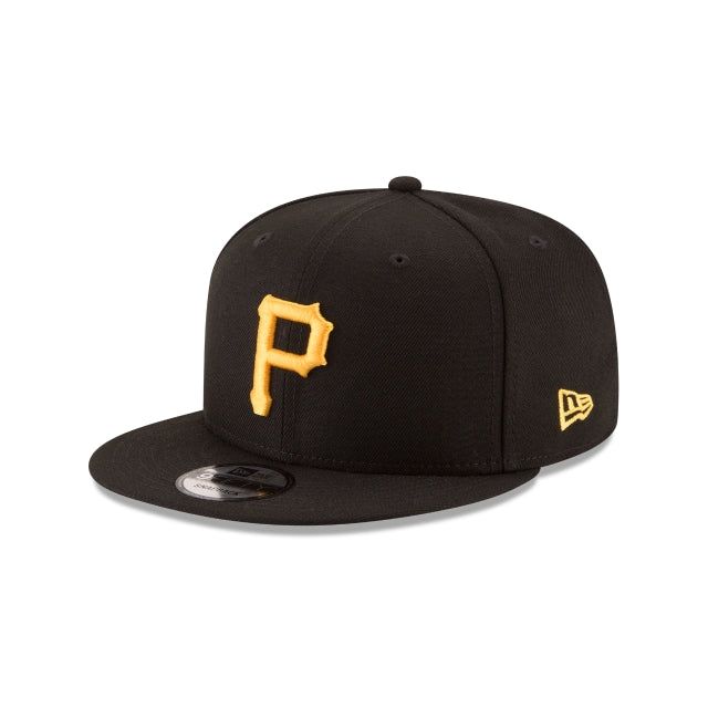 Pittsburgh Pirates Team Color Basic 9FIFTY Snapback Hat sold by New Era