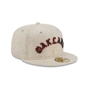 Oakland Athletics Wool Plaid 59FIFTY Fitted Hat sold by New Era