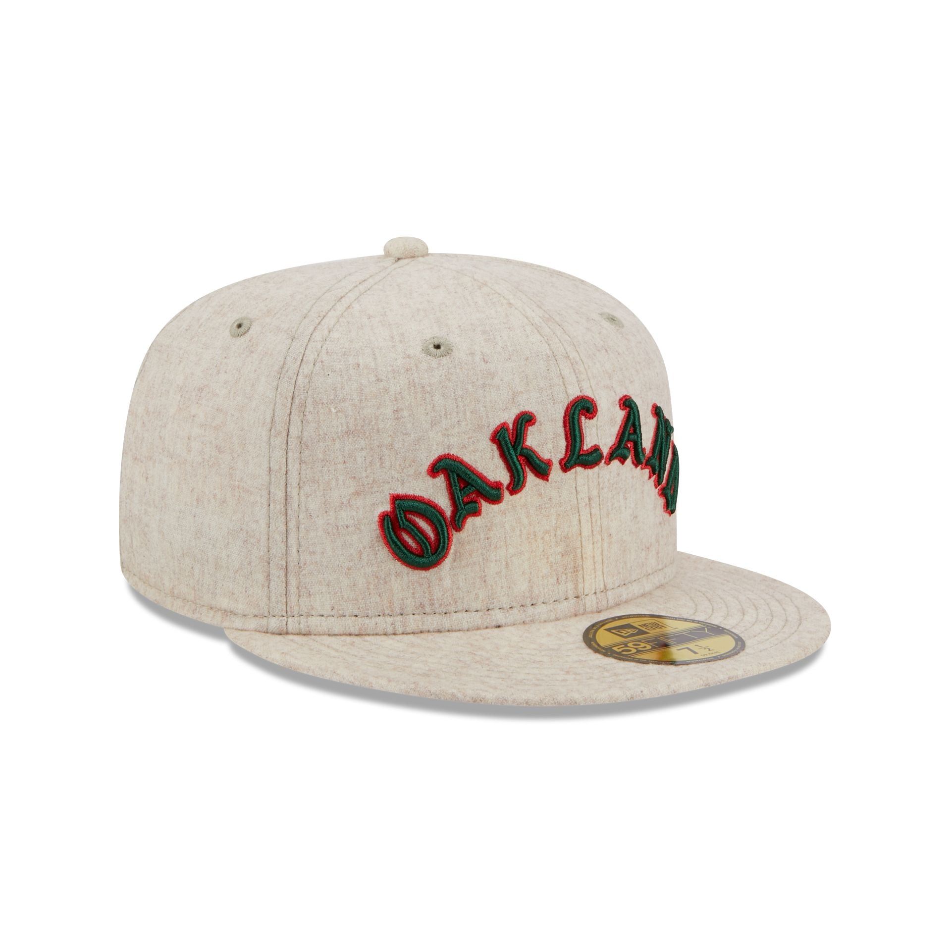 Oakland Athletics Wool Plaid 59FIFTY Fitted Hat sold by New Era product image thumbnail 3