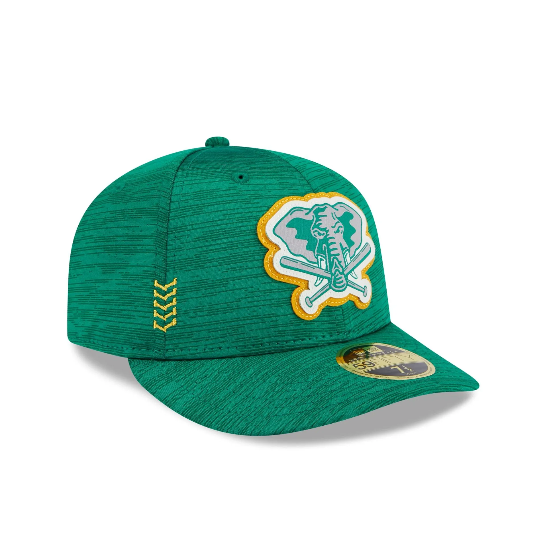 Oakland Athletics 2024 Clubhouse Low Profile 59FIFTY Fitted Hat sold by New Era product image thumbnail 3
