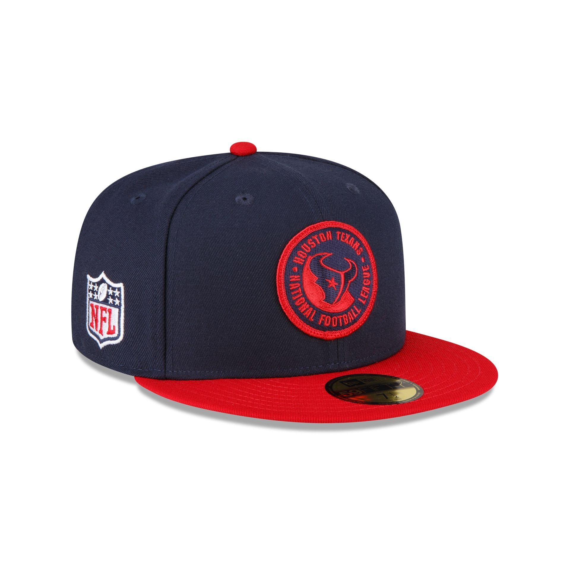 Houston Texans 2023 Sideline Team Patch 59FIFTY Fitted Hat sold by New Era