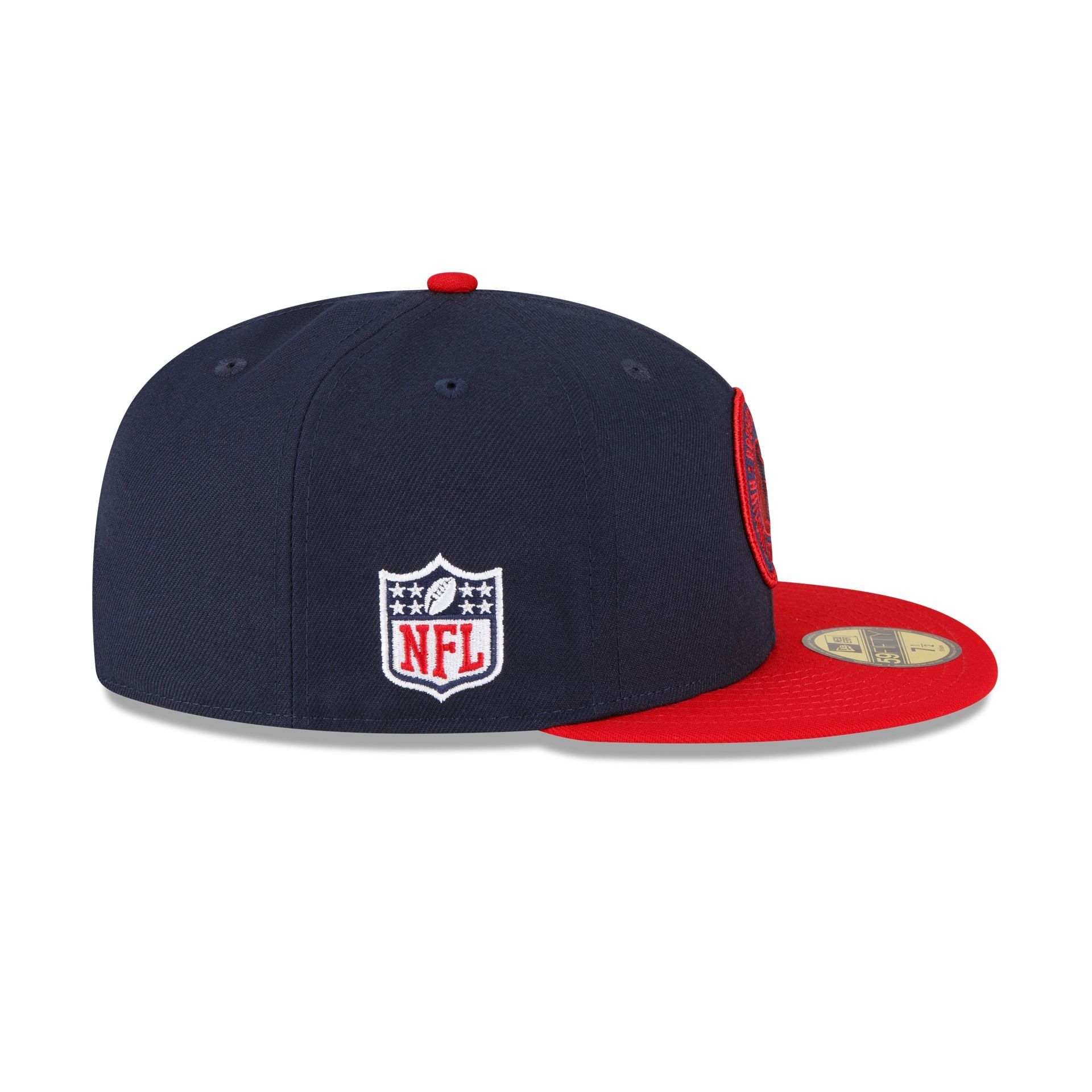 Houston Texans 2023 Sideline Team Patch 59FIFTY Fitted Hat sold by New Era product image thumbnail 4