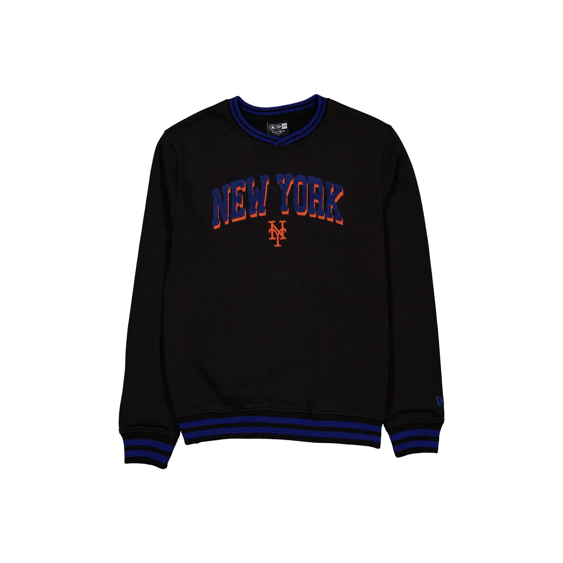 New York Mets Sport Night Black Crewneck sold by New Era