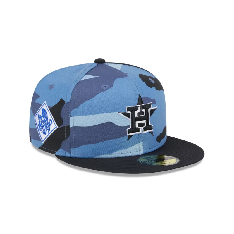 Just Caps Color Camo Houston Astros 59FIFTY Fitted Hat sold by New Era
