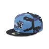 Just Caps Color Camo Houston Astros 59FIFTY Fitted Hat sold by New Era