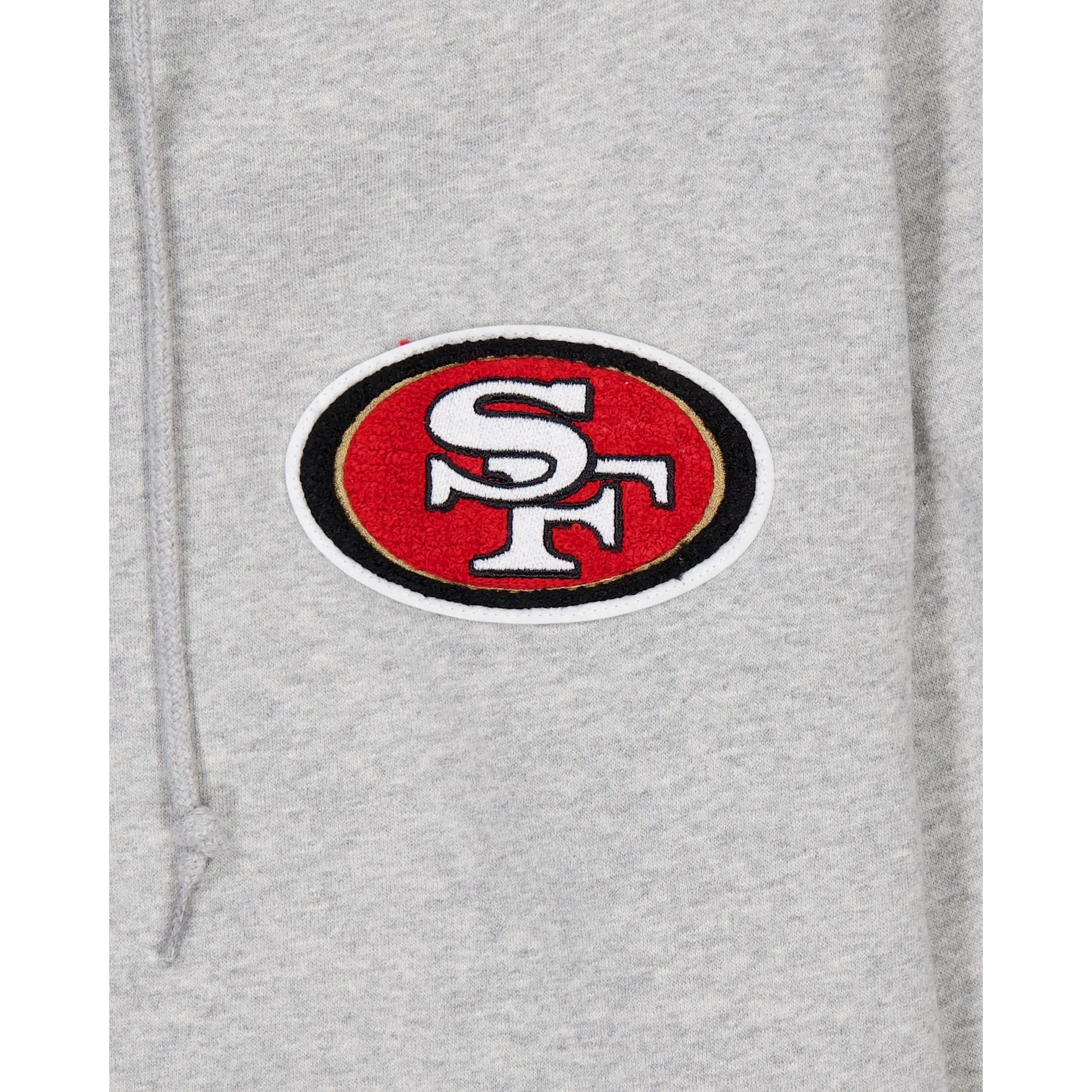 San Francisco 49ers Gray Logo Select Full-Zip Hoodie sold by New Era product image thumbnail 4
