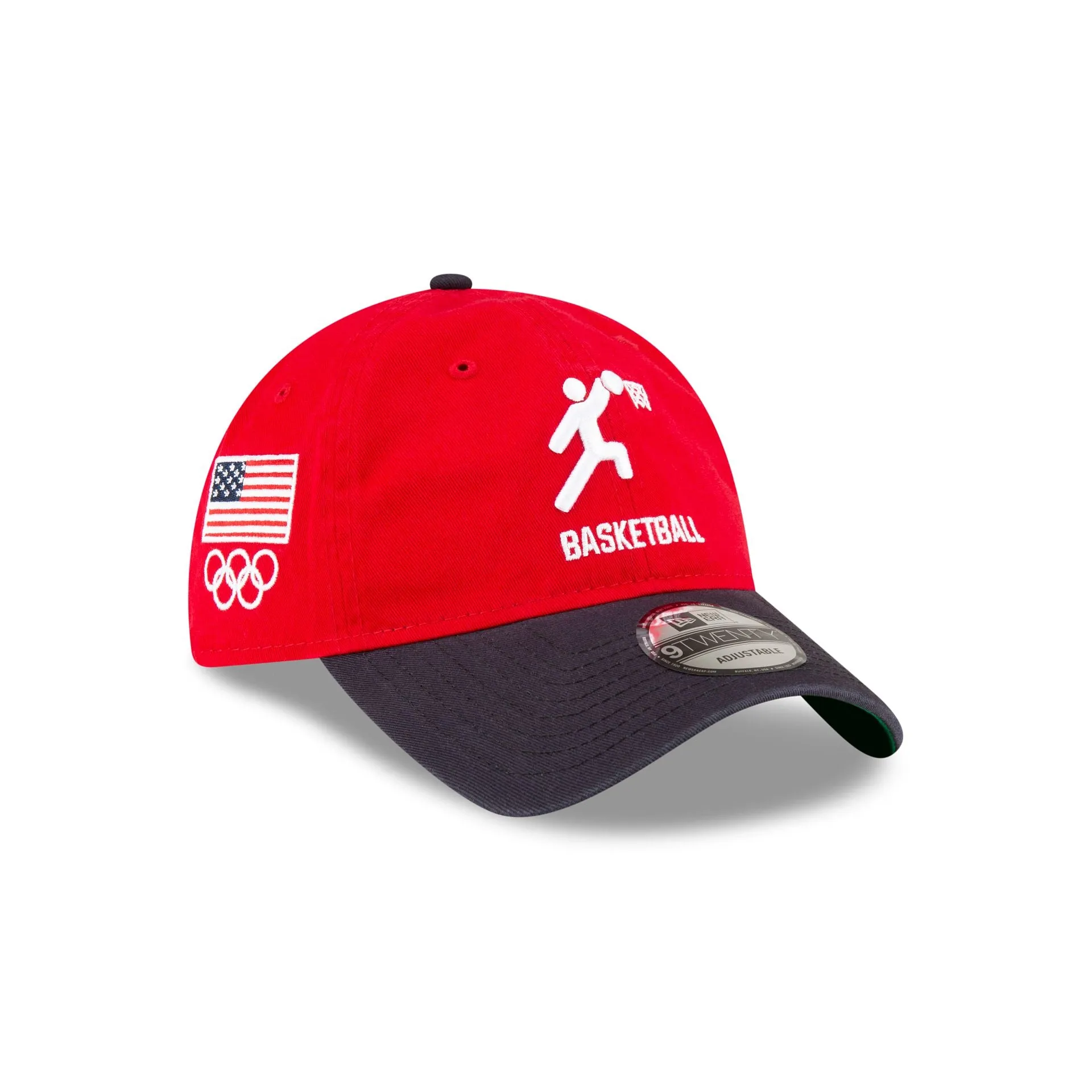 Team USA Basketball Red 9TWENTY Adjustable Hat sold by New Era