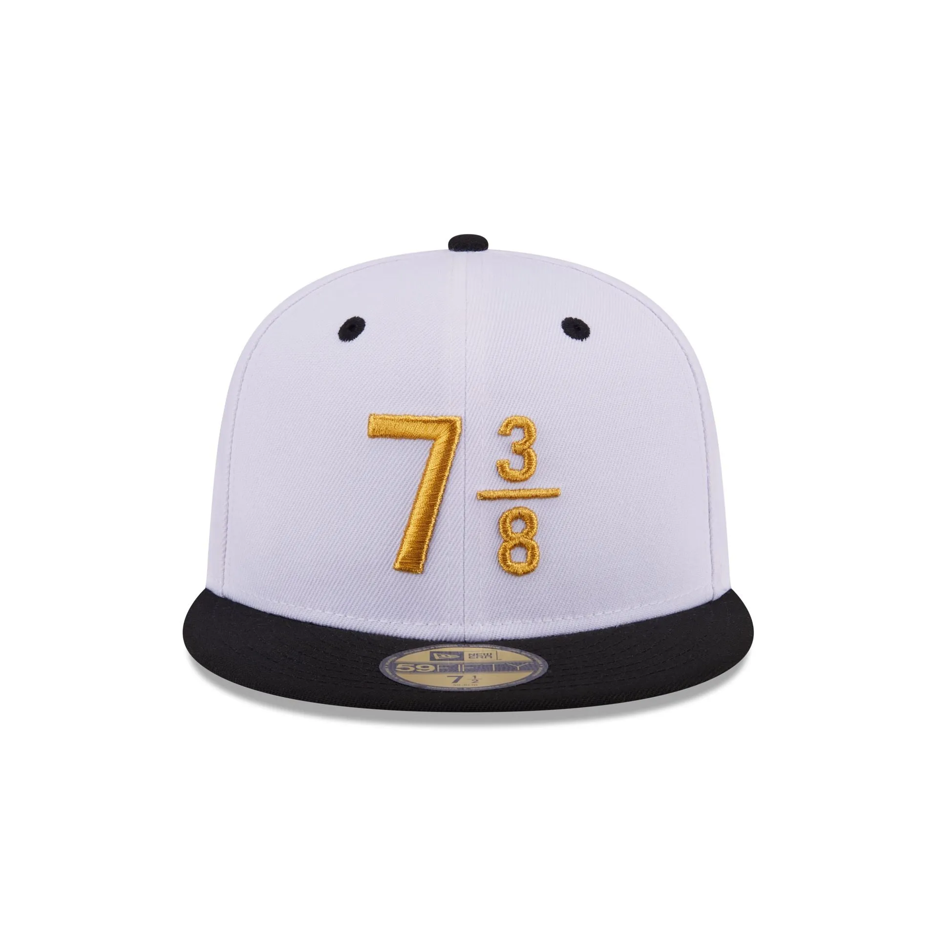 New Era Cap Signature Size 7 3/8 White 59FIFTY Fitted Hat sold by New Era product image thumbnail 2