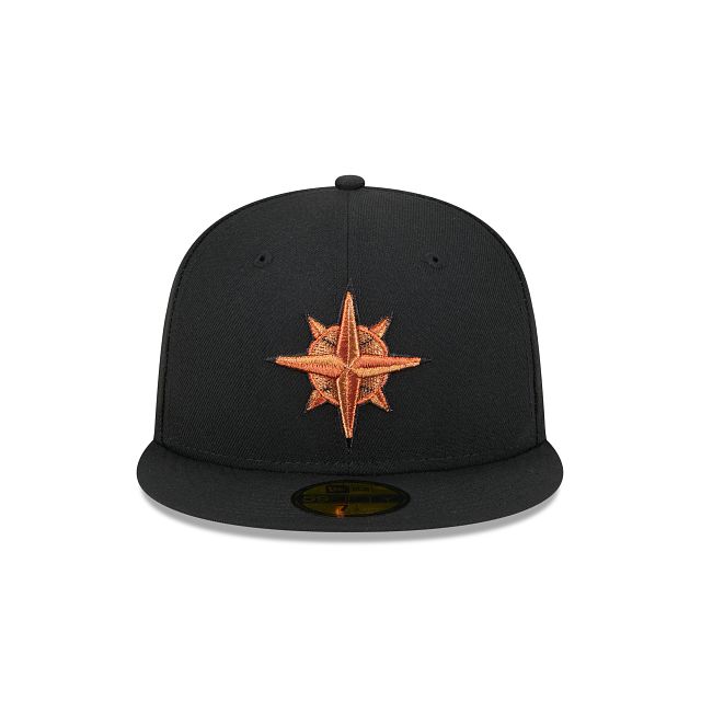Seattle Mariners Metallic Pop 59FIFTY Fitted Hat sold by New Era product image thumbnail 2