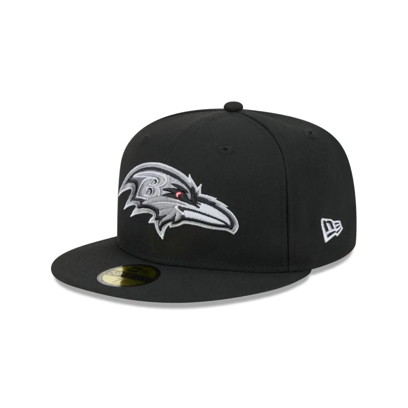 Baltimore Ravens 2023 Inspire Change 59FIFTY Fitted Hat sold by New Era