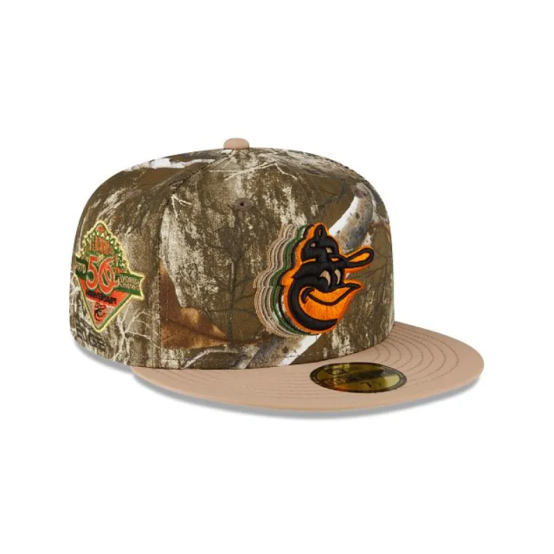 Just Caps Camouflage Baltimore Orioles 59FIFTY Fitted Hat sold by New Era