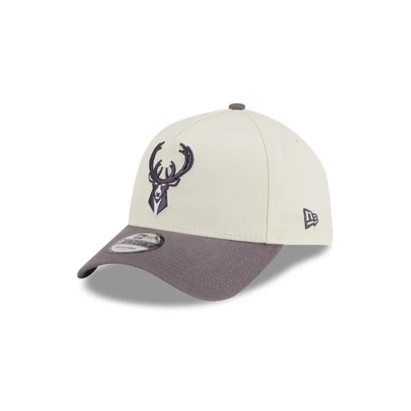 Milwaukee Bucks Visor Pop 9FORTY A-Frame Snapback sold by New Era
