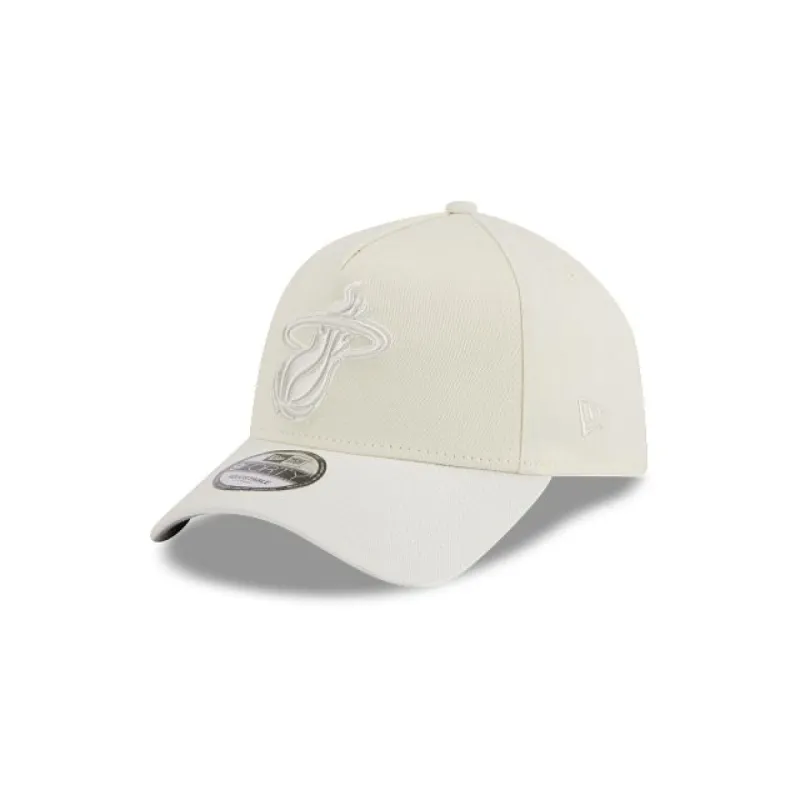 Miami Heat Visor Pop 9FORTY A-Frame Snapback sold by New Era