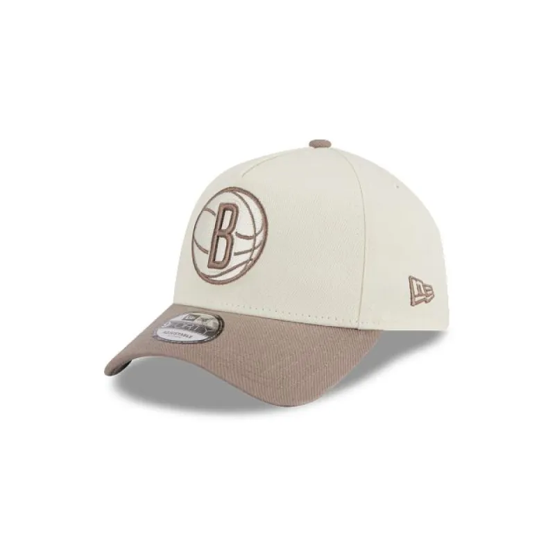 Brooklyn Nets Visor Pop 9FORTY A-Frame Snapback sold by New Era